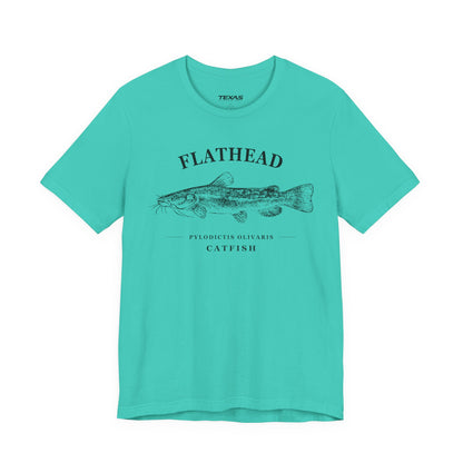 Flathead Catfish — Unisex Cotton Tee