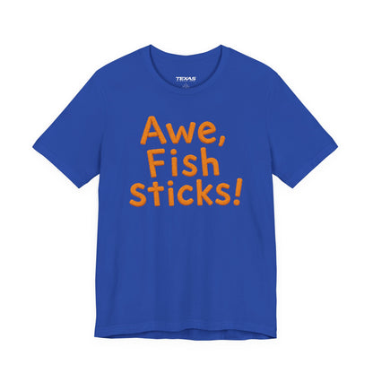 Awe, Fish Sticks! — Unisex Cotton Tee
