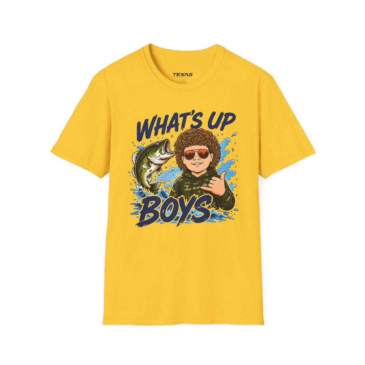 What’s Up Boys? Hang Loose — Unisex Cotton Tee