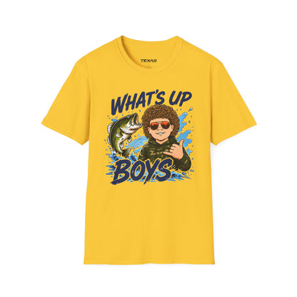 What’s Up Boys? Hang Loose — Unisex Cotton Tee