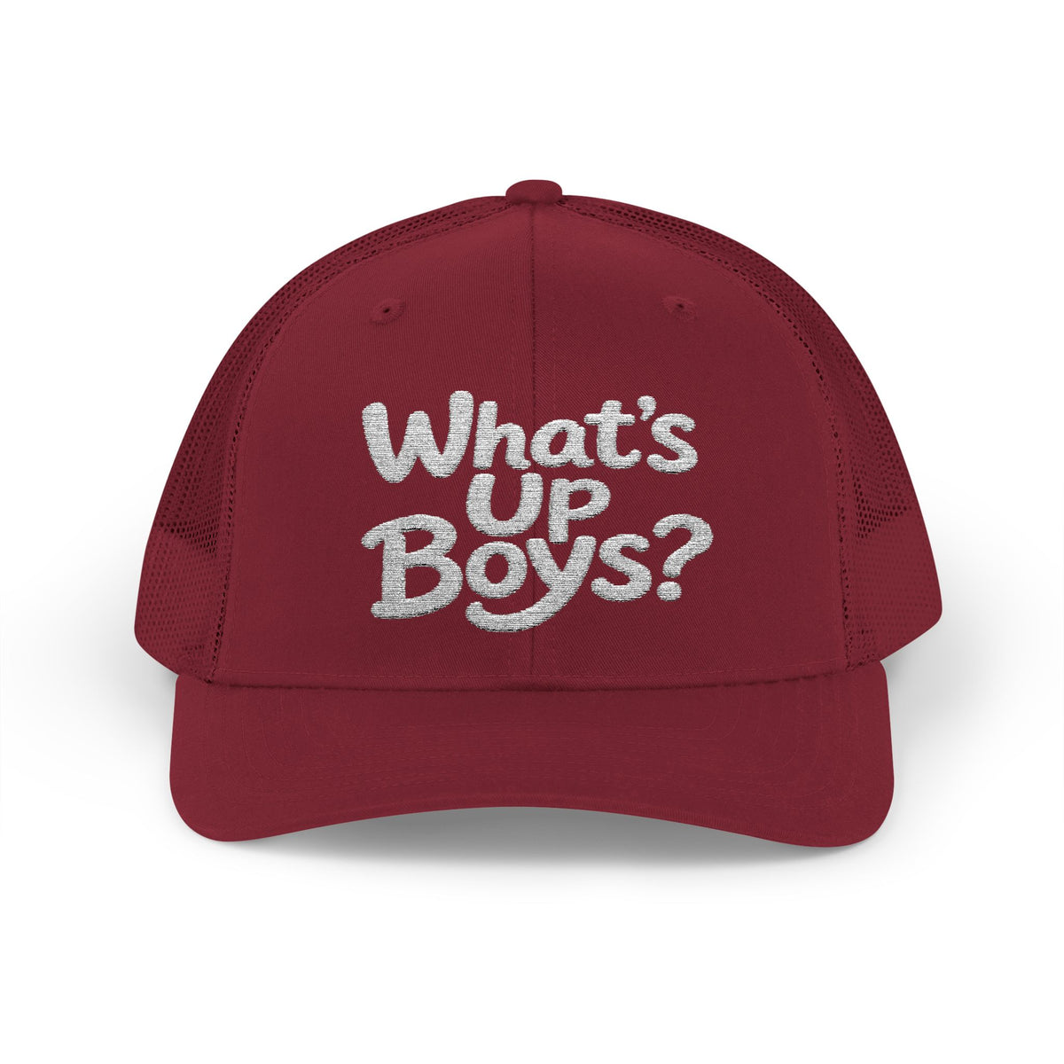 What’s Up Boys? — Embroidered Baseball Cap