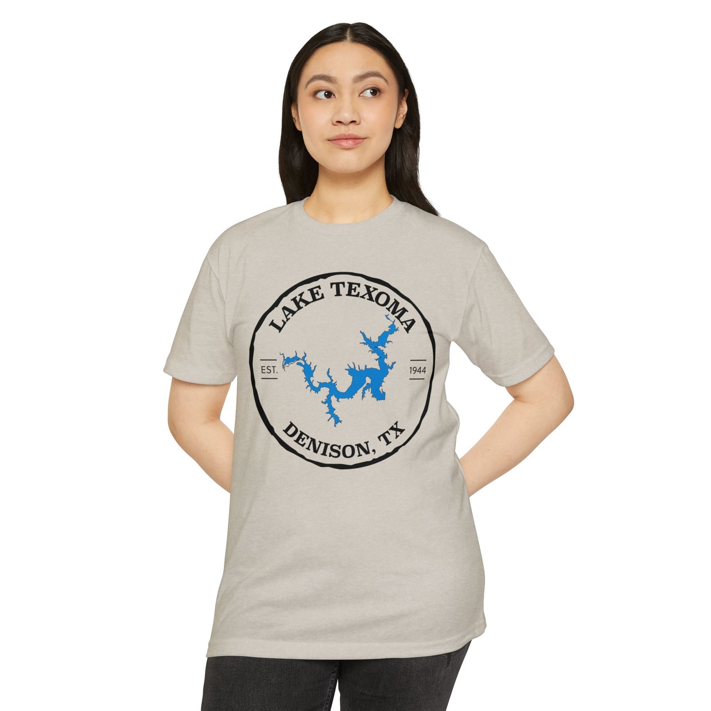 Lake Texoma — Unisex Cotton-Poly Blend T-Shirt
