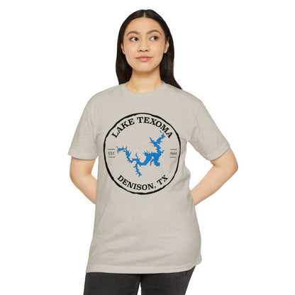 Lake Texoma — Unisex Cotton-Poly Blend T-Shirt