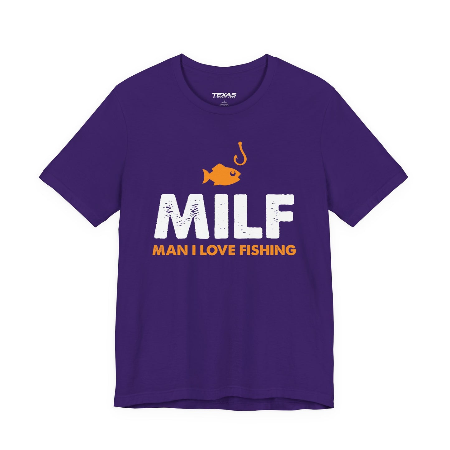 Man I Love Fishing — Unisex Cotton Tee