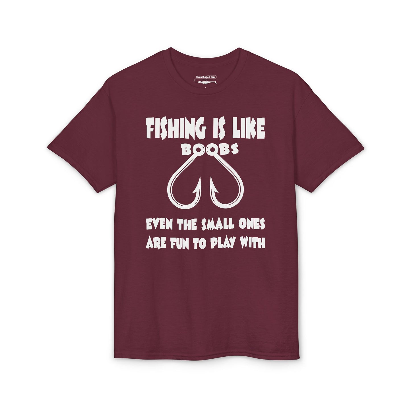 Fishing Is Like Boobs — Unisex DryBlend® T-Shirt