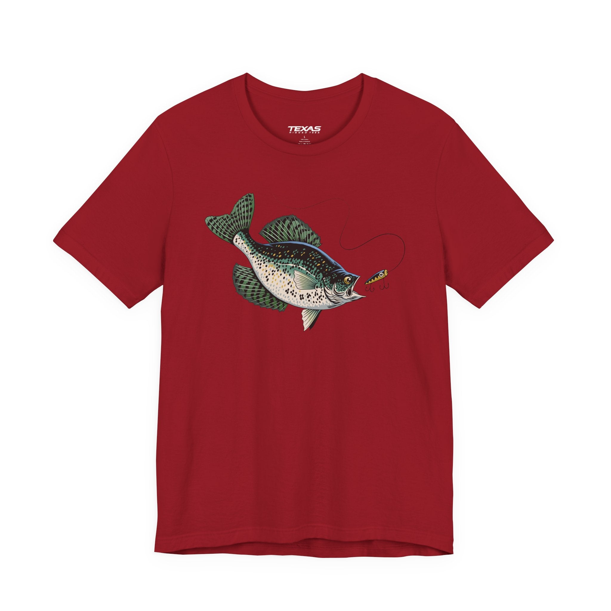 Crappie — Unisex Cotton Tee