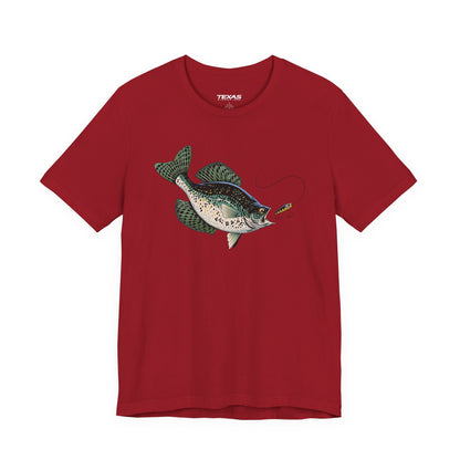 Crappie — Unisex Cotton Tee