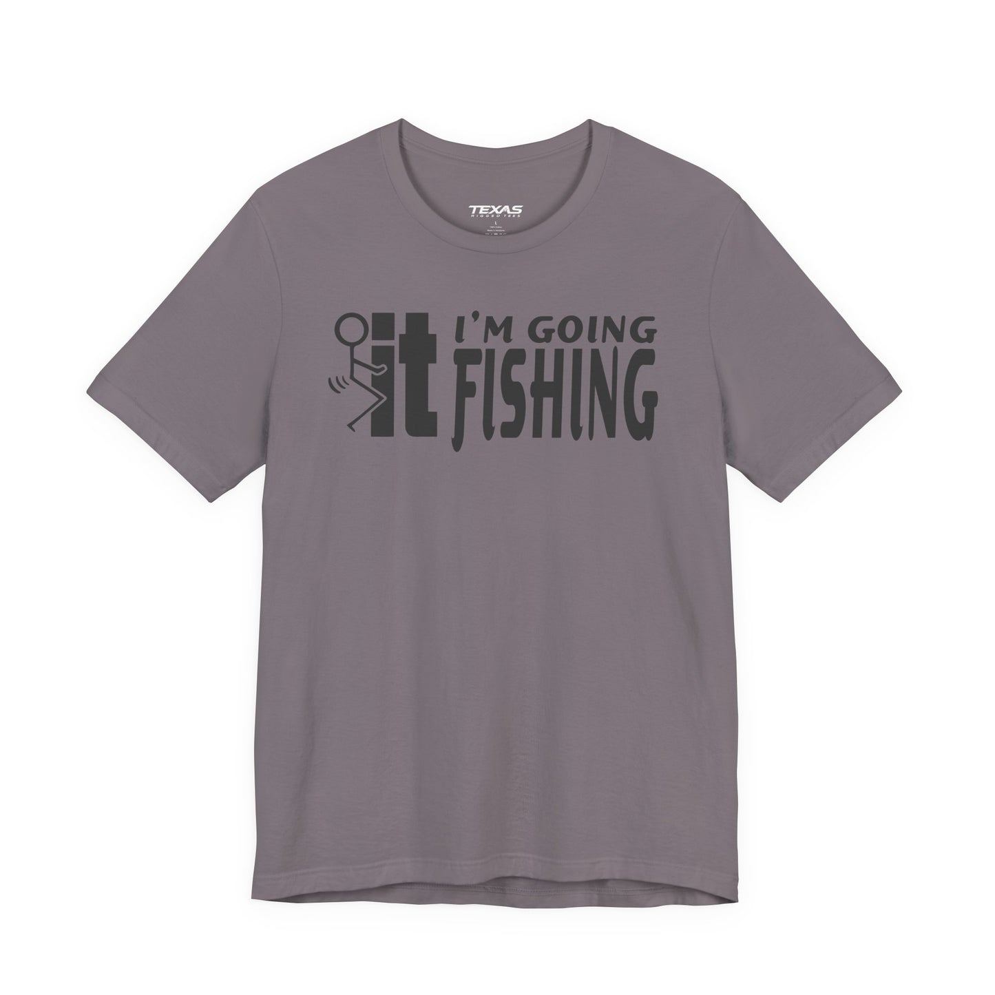 F-It, I’m Going Fishing — Unisex Cotton Tee