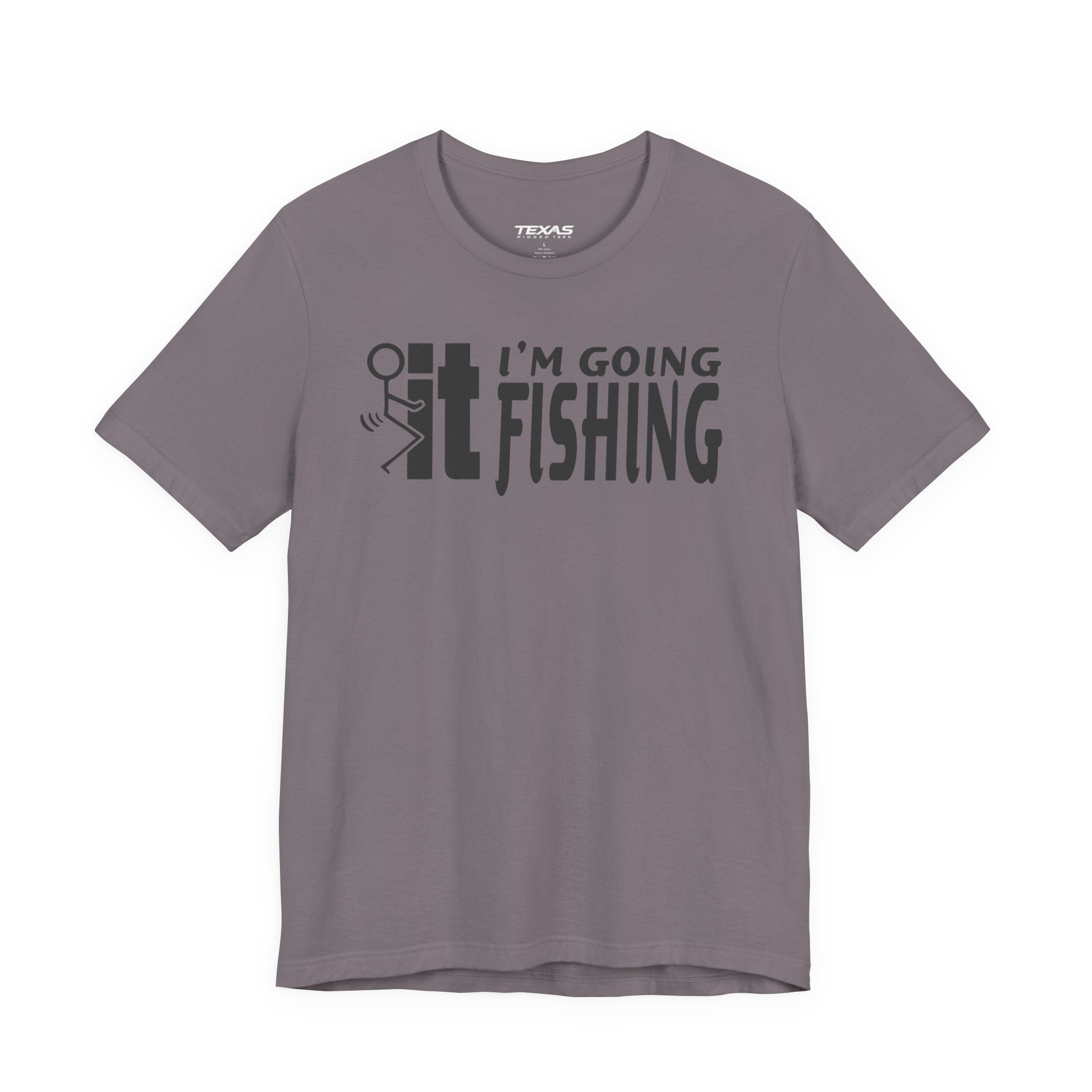 F-It, I’m Going Fishing — Unisex Cotton Tee