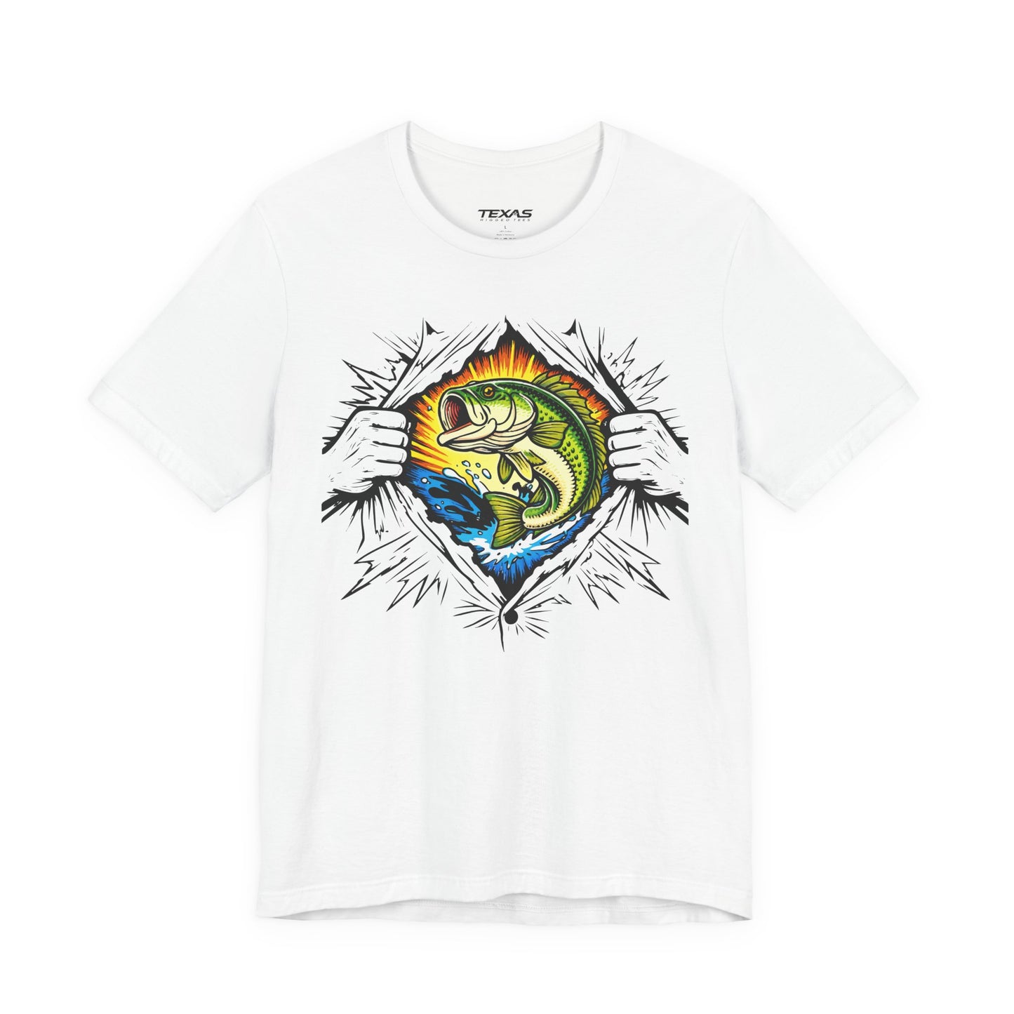 Fishing Is My Superpower — Unisex Cotton Tee