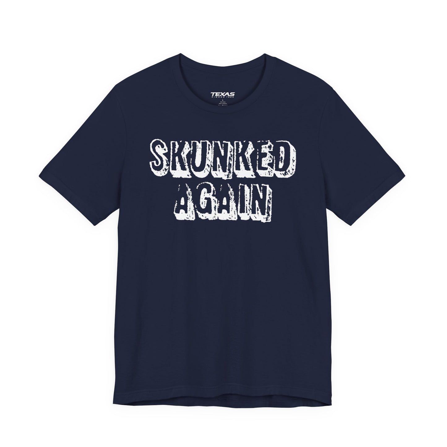 Skunked Again — Unisex Cotton Tee