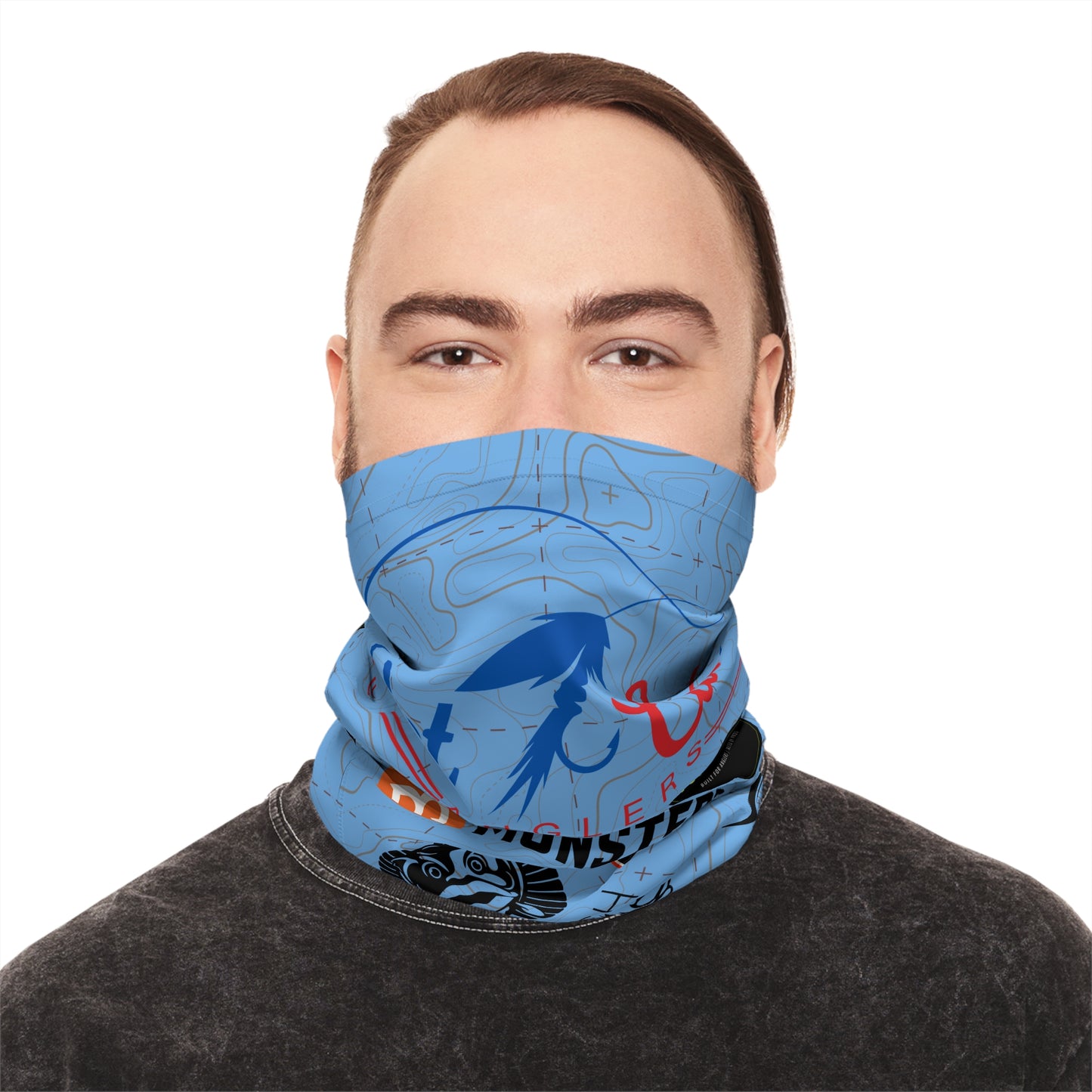 Dave Carrasco Light Blue — Unisex Neck Gaiter (SPF 50+)