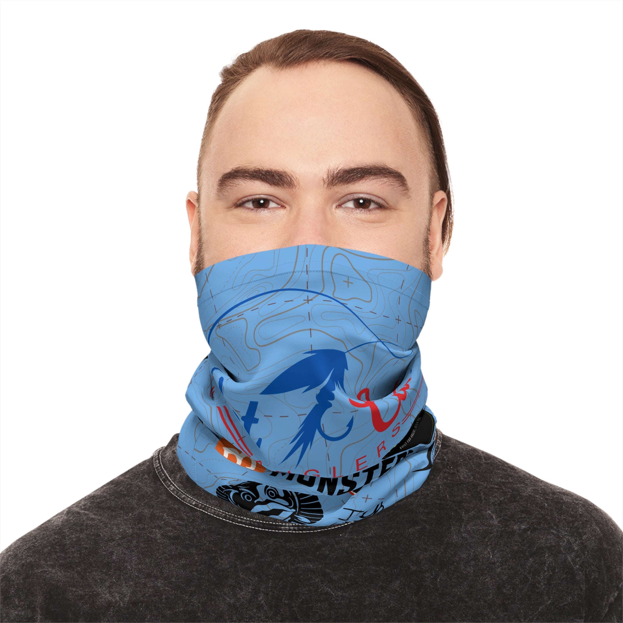 Dave Carrasco Light Blue — Unisex Neck Gaiter (SPF 50+)