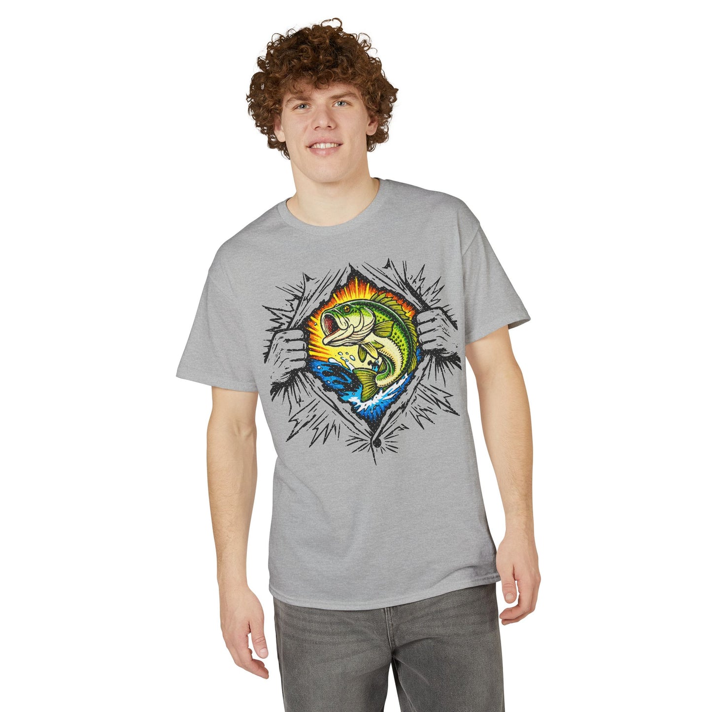 Fishing Is My Superpower — Unisex DryBlend® T-Shirt
