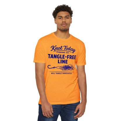 Knot Today Fishing Co. — Unisex Cotton-Poly Blend T-Shirt