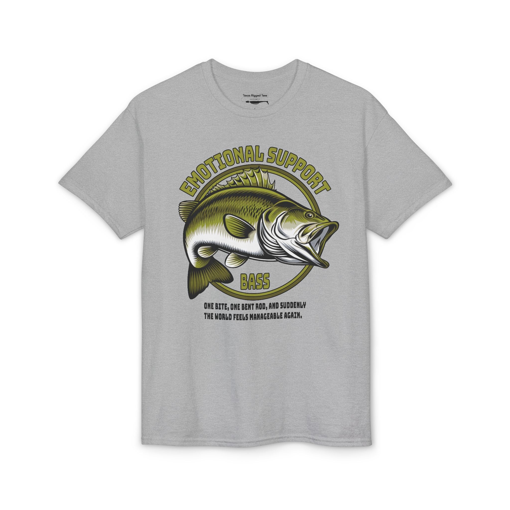 Emotional Support Bass — Unisex DryBlend® T-Shirt