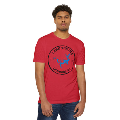 Lake Texoma — Unisex Cotton-Poly Blend T-Shirt