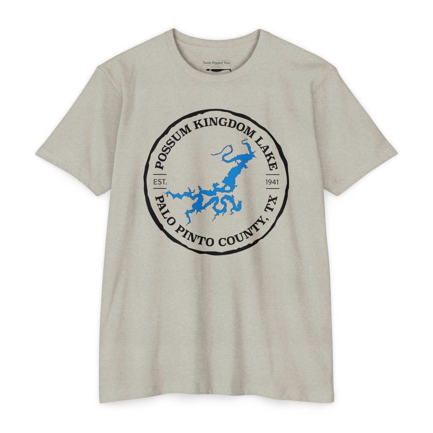 Possum Kingdom Lake — Unisex Cotton-Poly Blend T-Shirt