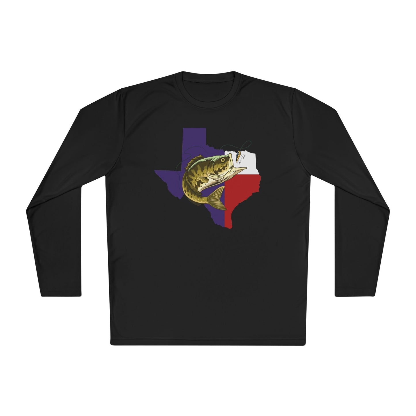 Texas Bass Fishing — Unisex Long Sleeve T-Shirt