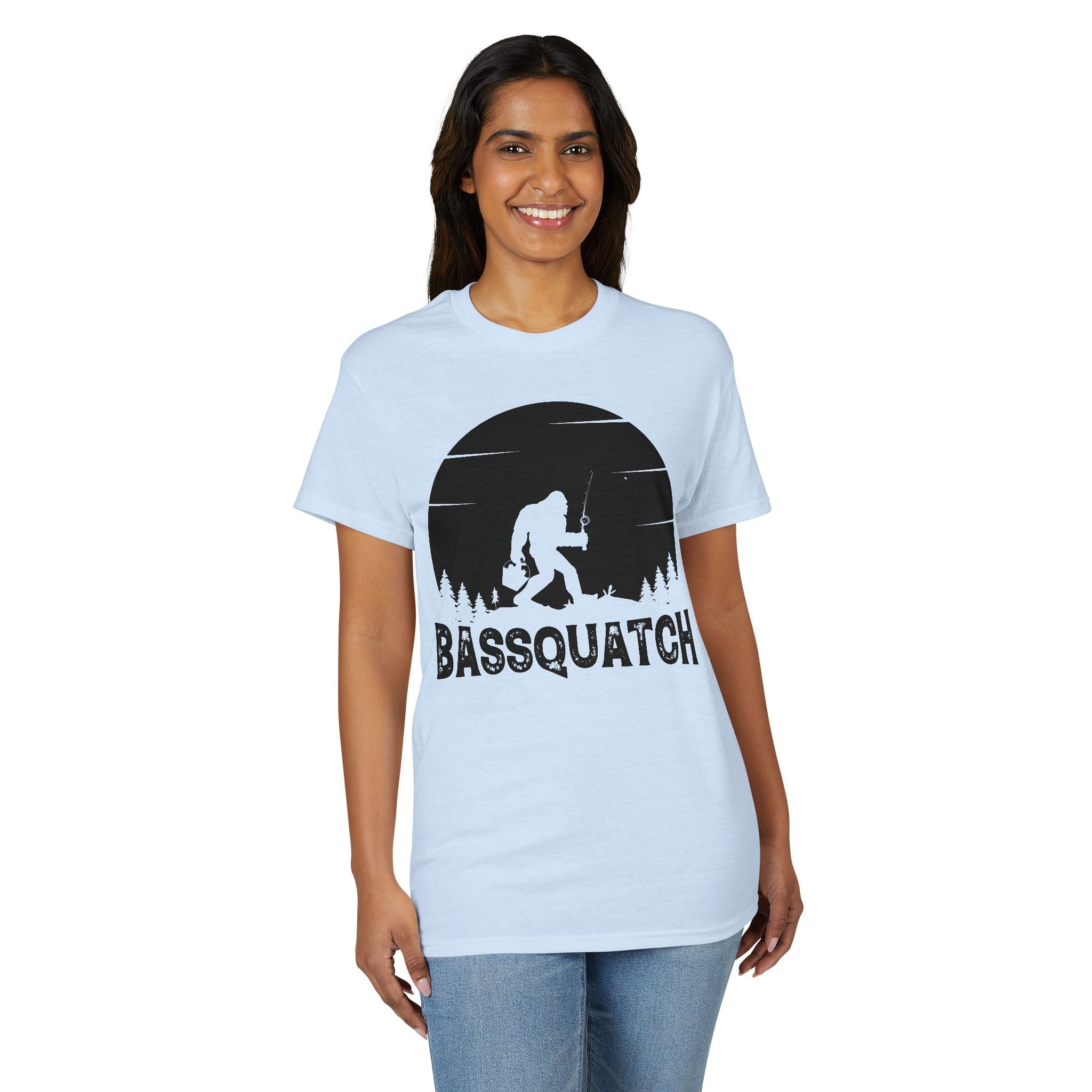 Bassquatch — Unisex DryBlend® T-Shirt