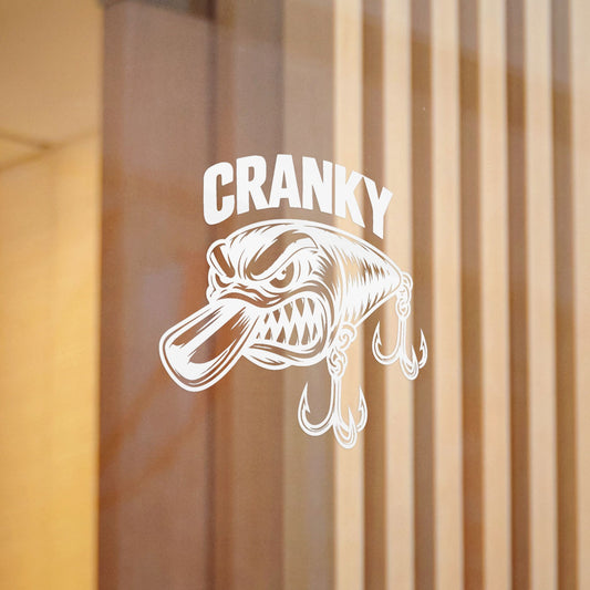 Cranky — Die-Cut Vinyl Decal