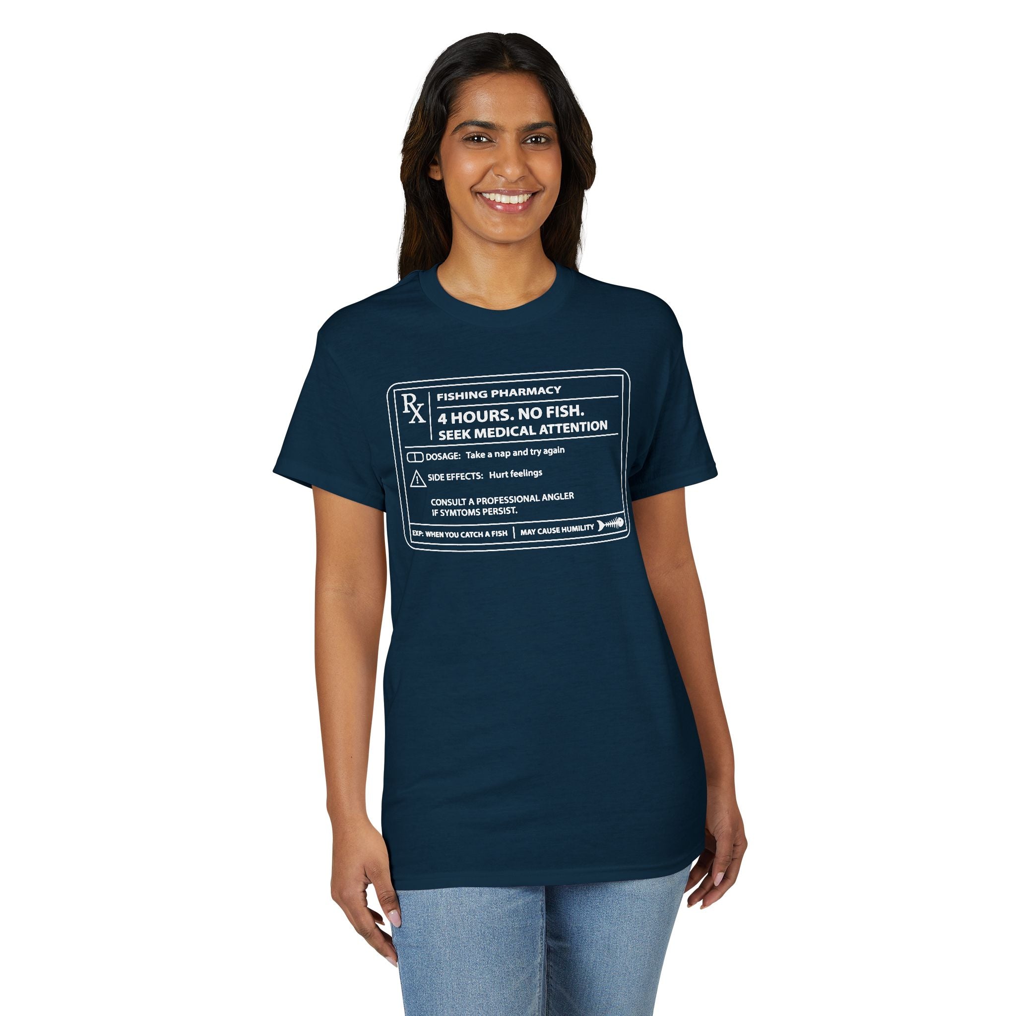 4 Hours. No Fish. Seek Medical Attention — Unisex DryBlend® T-Shirt