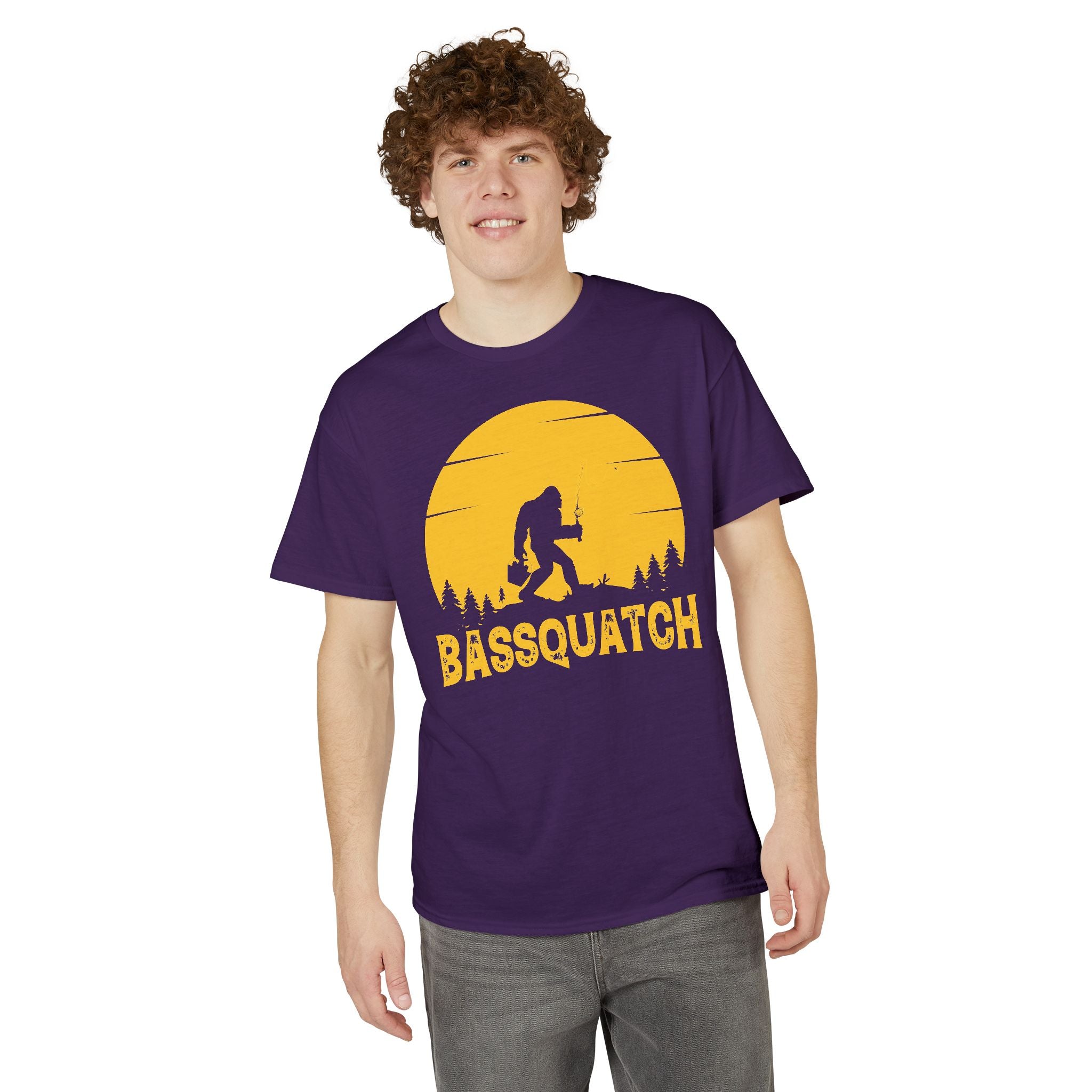 Bassquatch — Unisex DryBlend® T-Shirt