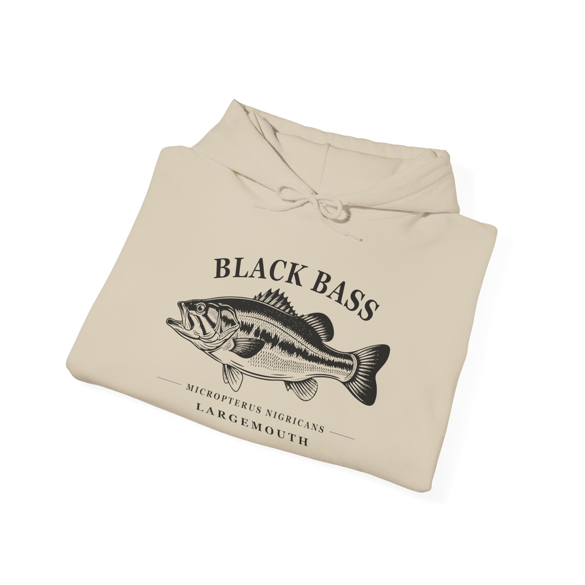 Black Bass — Unisex Hooded Sweatshirt