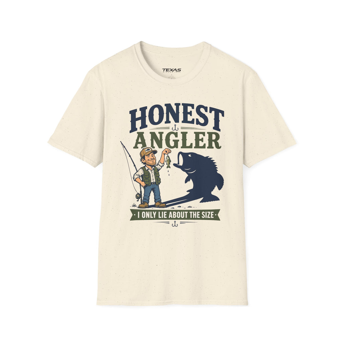 Honest Angler — Unisex Cotton Tee