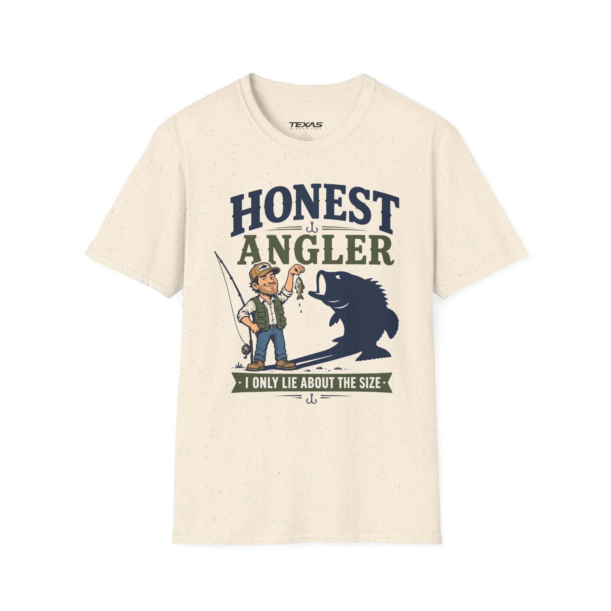 Honest Angler — Unisex Cotton Tee