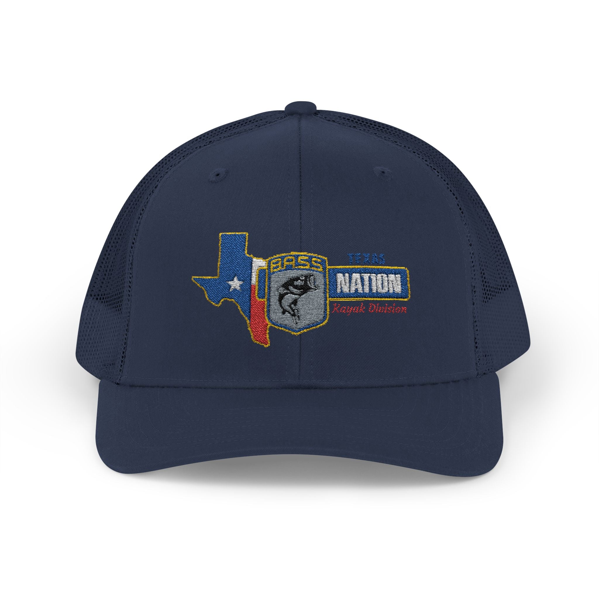 Texas BASS Nation (Kayak Division) — Embroidered Baseball Cap
