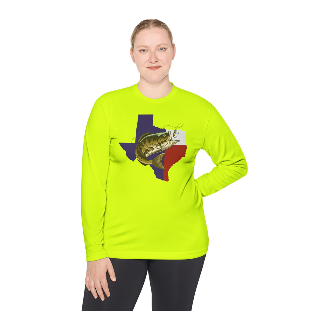 Texas Bass Fishing — Unisex Long Sleeve T-Shirt