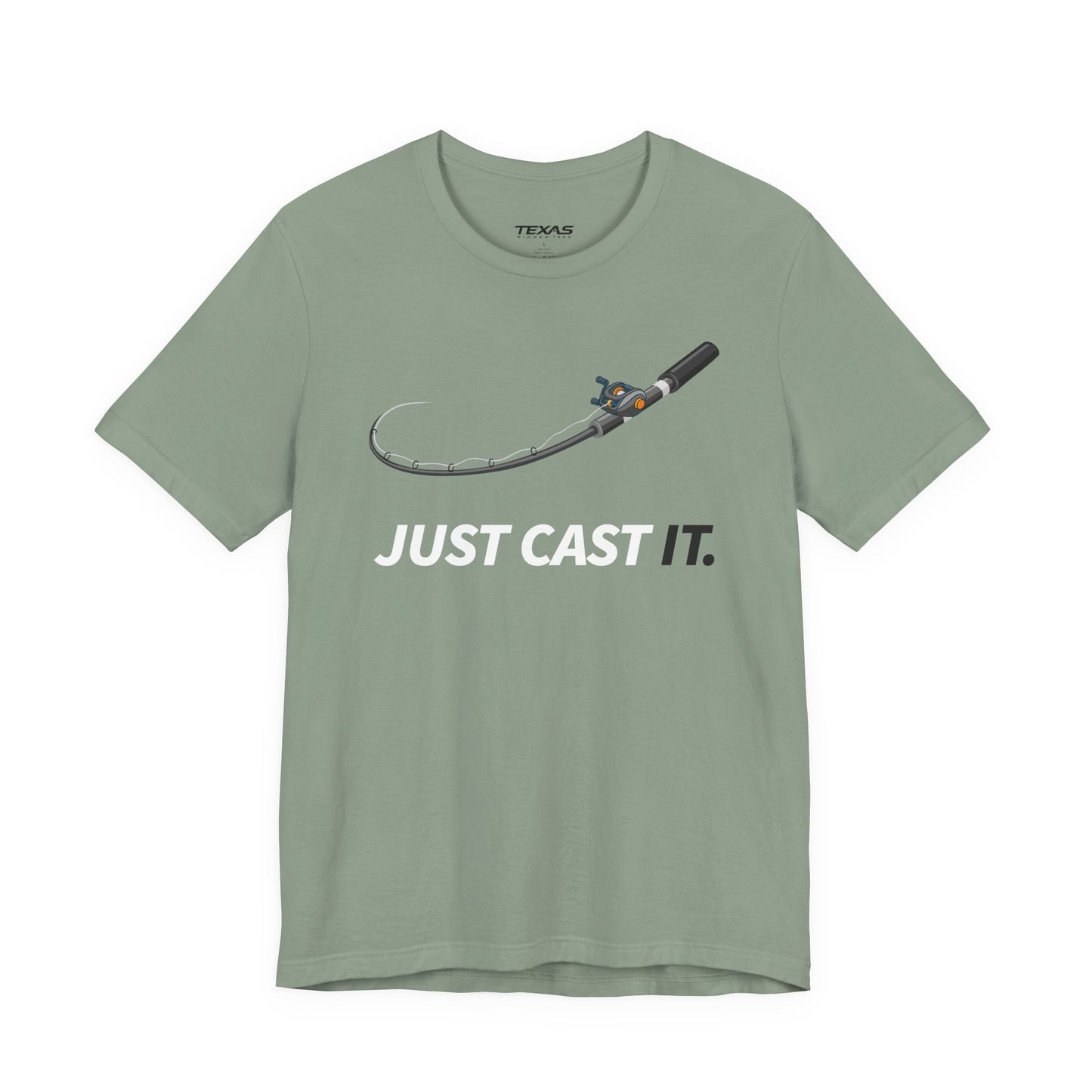 Just Cast It — Unisex Cotton Tee