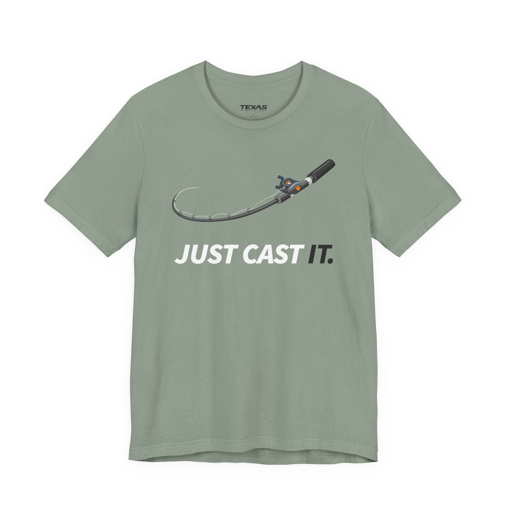 Just Cast It — Unisex Cotton Tee