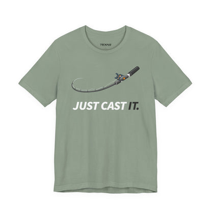 Just Cast It — Unisex Cotton Tee