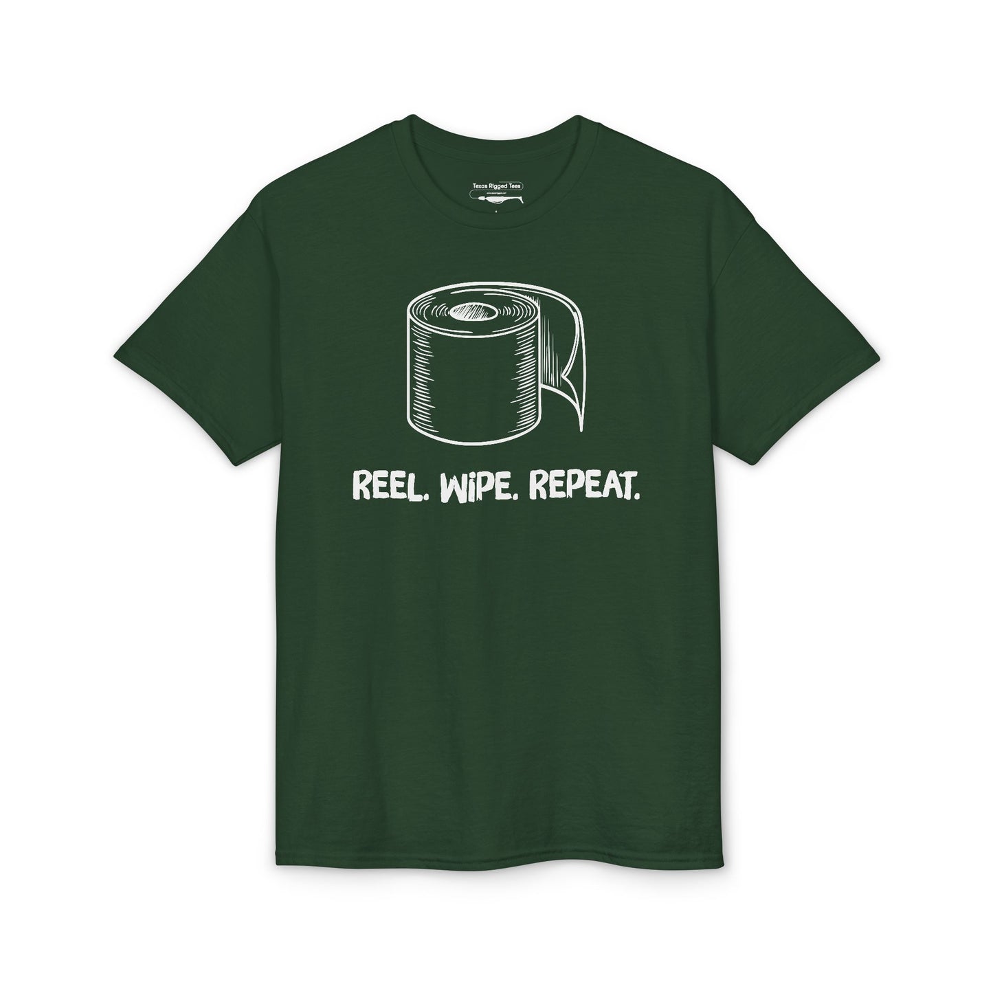 Reel. Wipe. Repeat. — Unisex DryBlend® T-Shirt