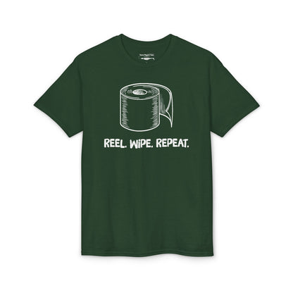 Reel. Wipe. Repeat. — Unisex DryBlend® T-Shirt