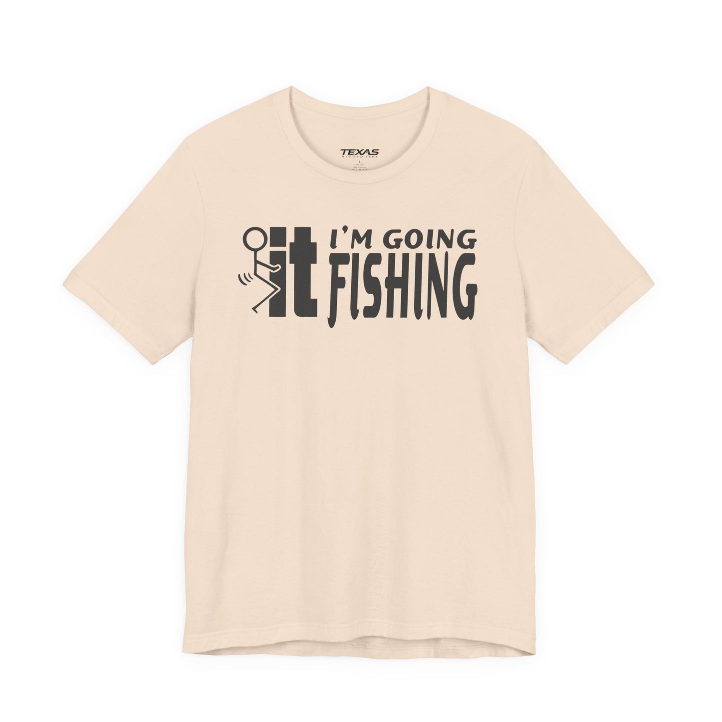 F-It, I’m Going Fishing — Unisex Cotton Tee