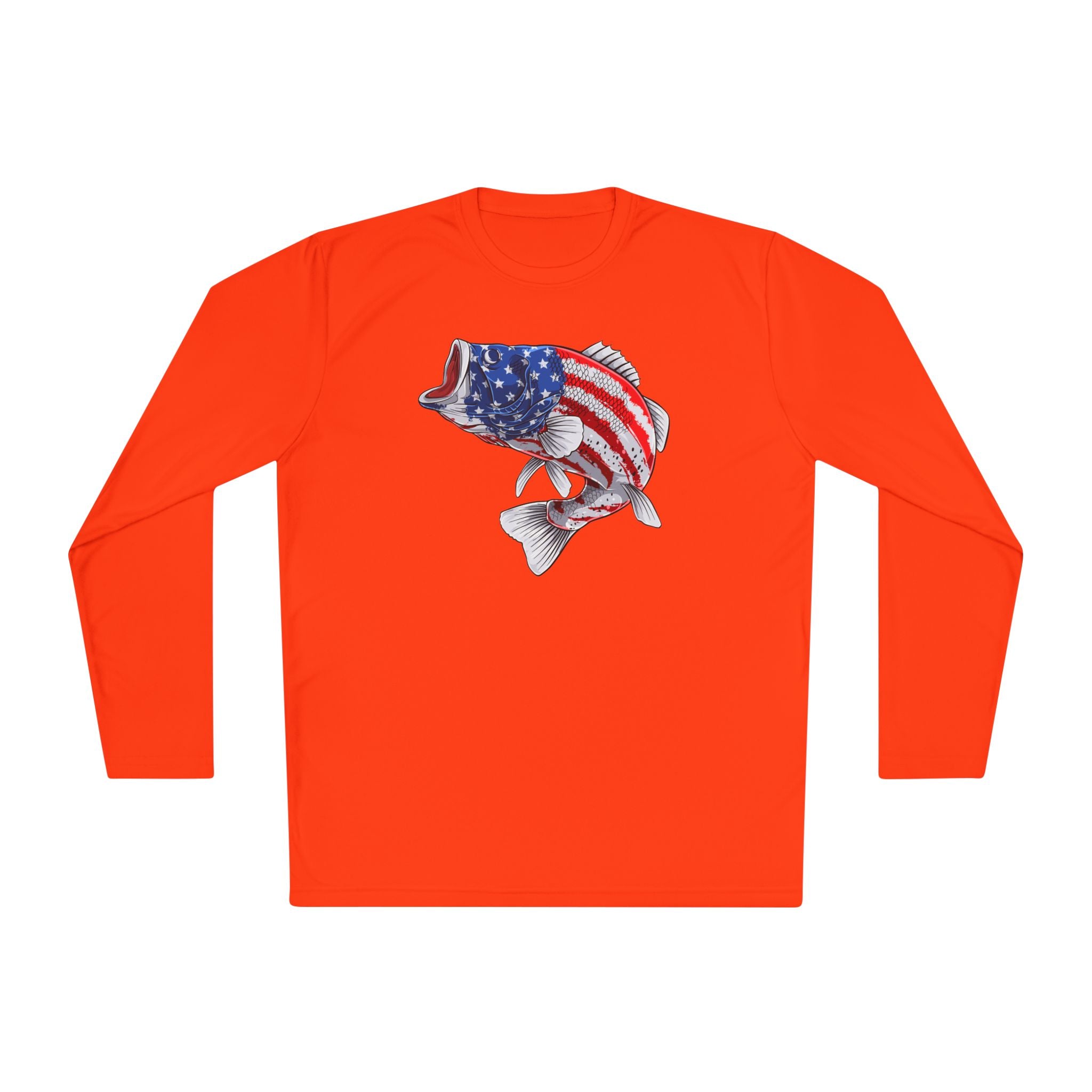 Patriotic Bass — Unisex Long Sleeve T-Shirt