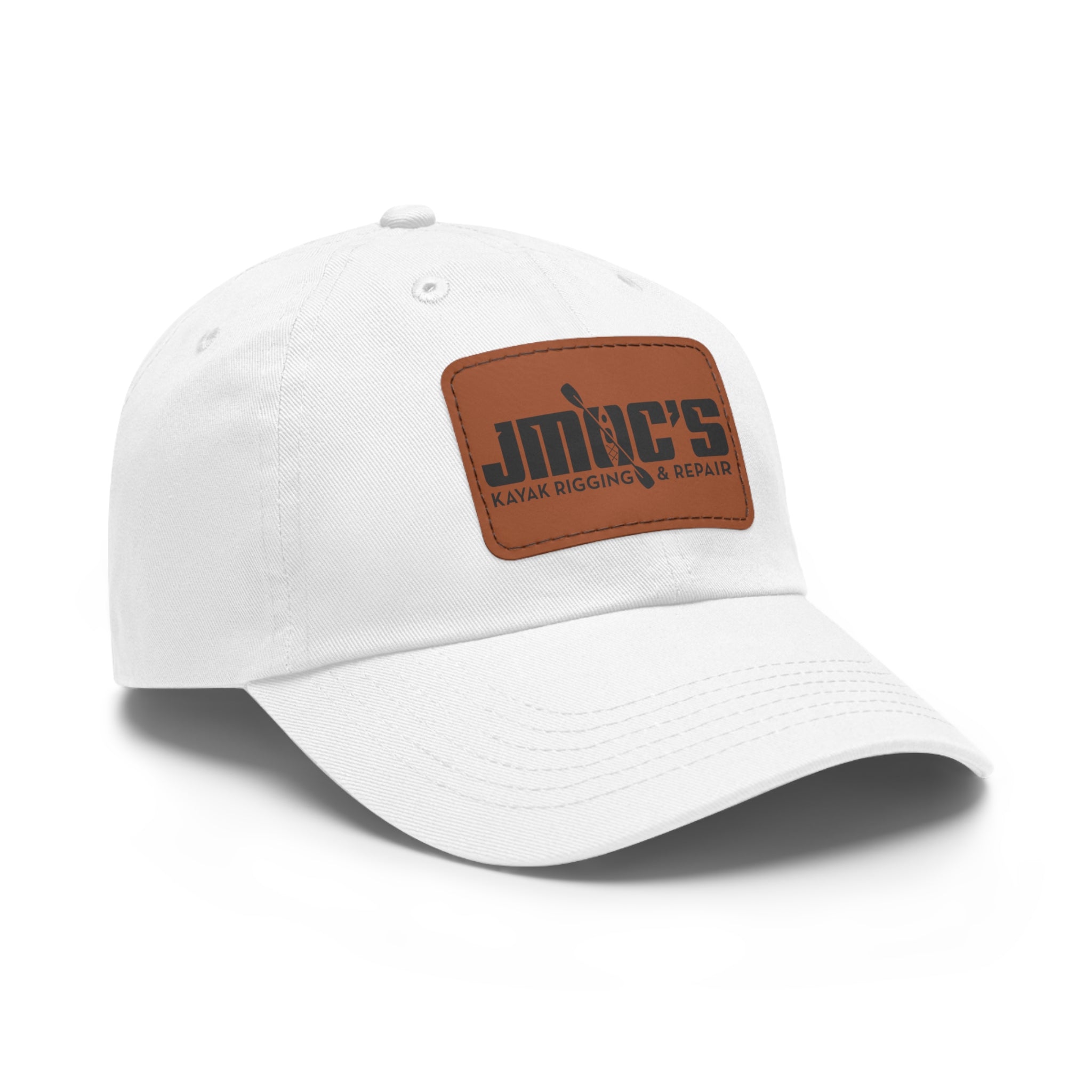 JMOC's Baseball Cap with Leather Patch (Rectangle)