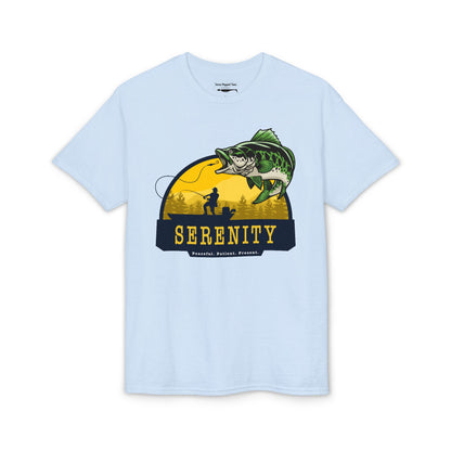 Serenity: Peaceful. Patient. Present. — Unisex DryBlend® T-Shirt