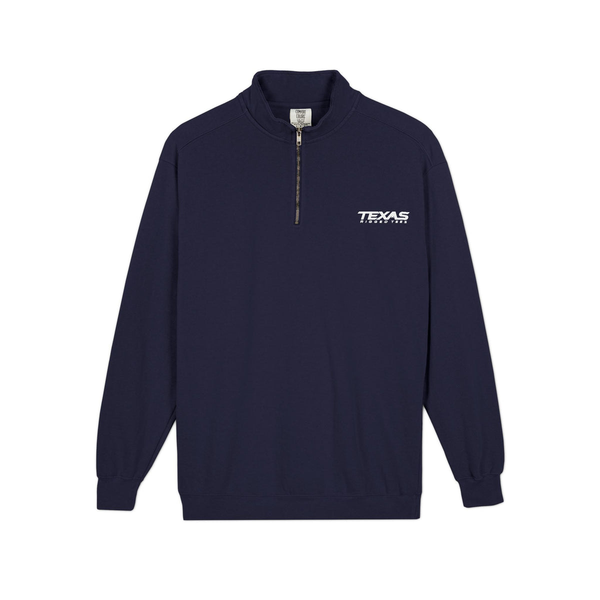 Texas Rigged Tees — Unisex Heavyweight Quarter-Zip Pullover