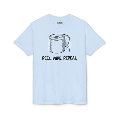 Reel. Wipe. Repeat. — Unisex DryBlend® T-Shirt