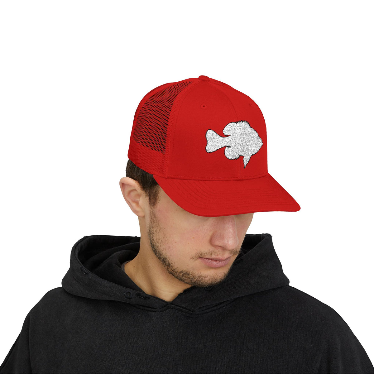 Bluegill Silhouette — Embroidered Baseball Cap