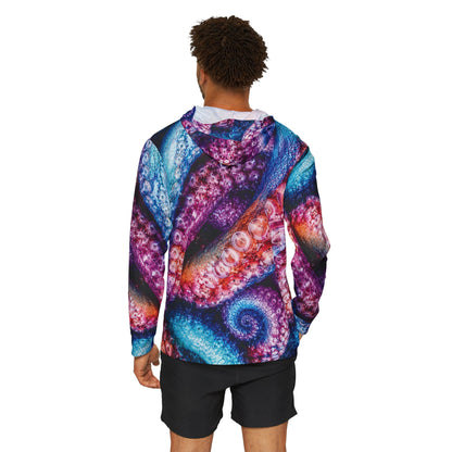 Colorful Octopus — Unisex Fishing Pullover Hoodie (SPF 50+)