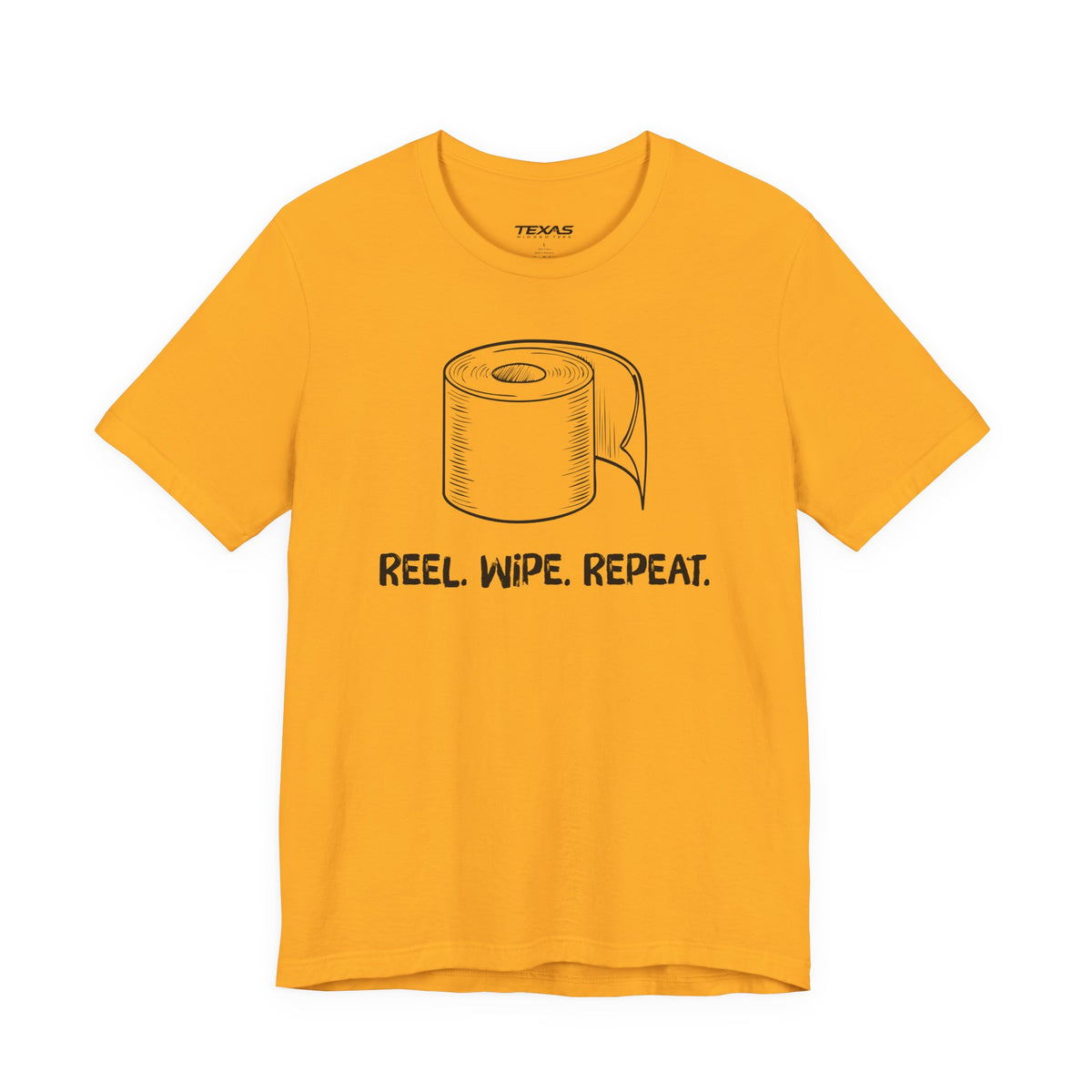 Reel. Wipe. Repeat. — Unisex Cotton Tee