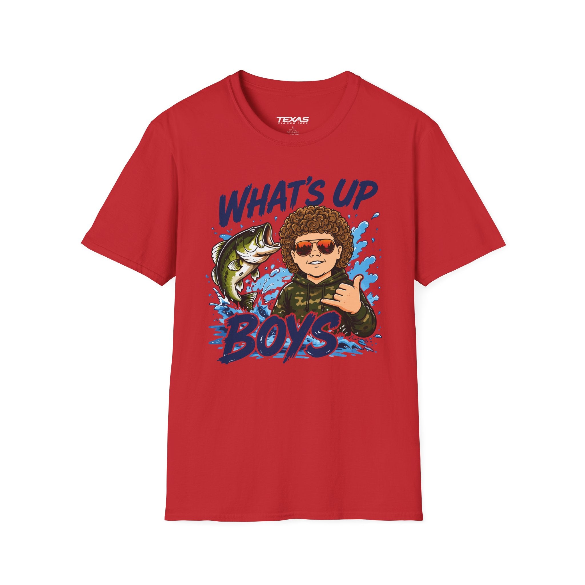 What’s Up Boys? Hang Loose — Unisex Cotton Tee