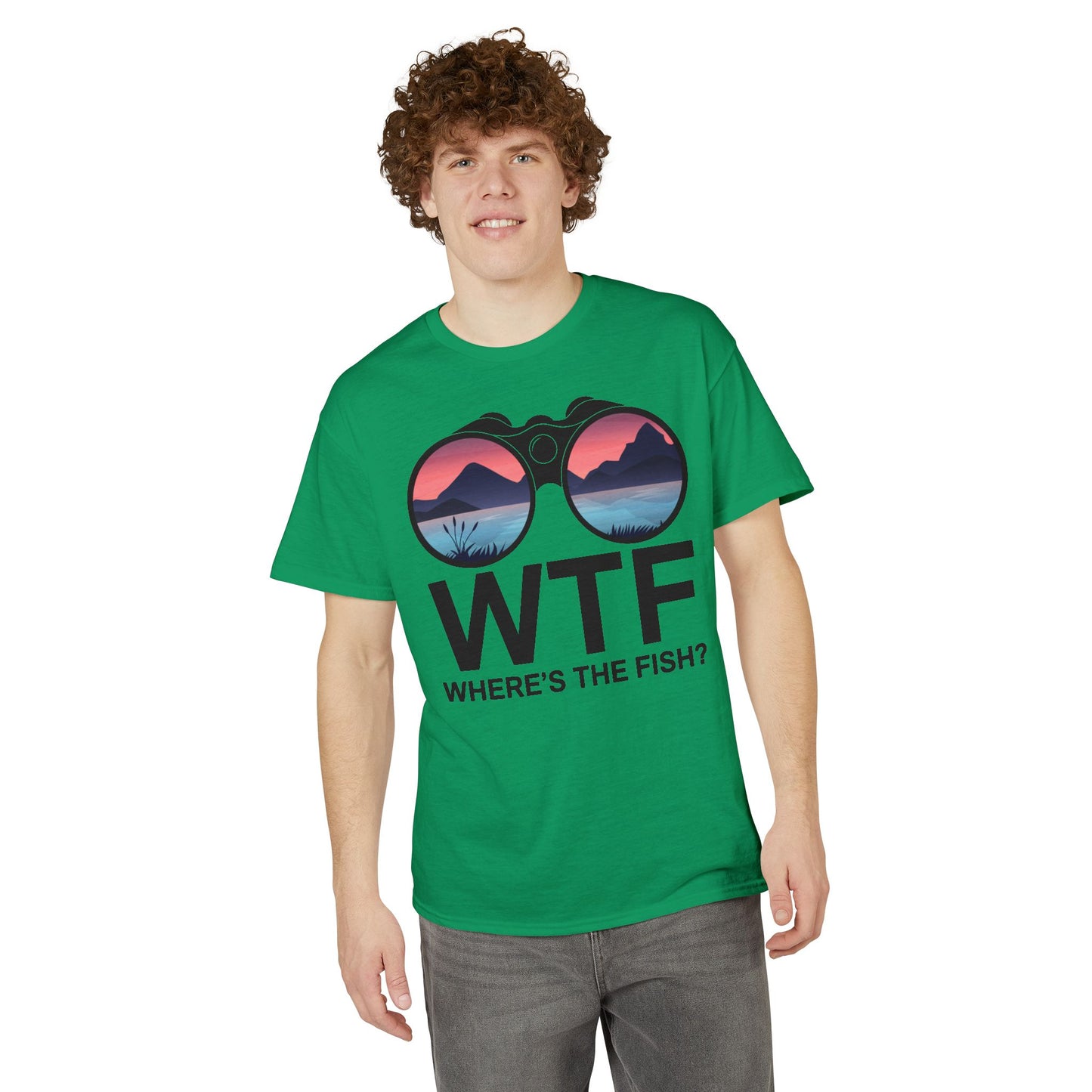Where’s the Fish? — Unisex DryBlend® T-Shirt