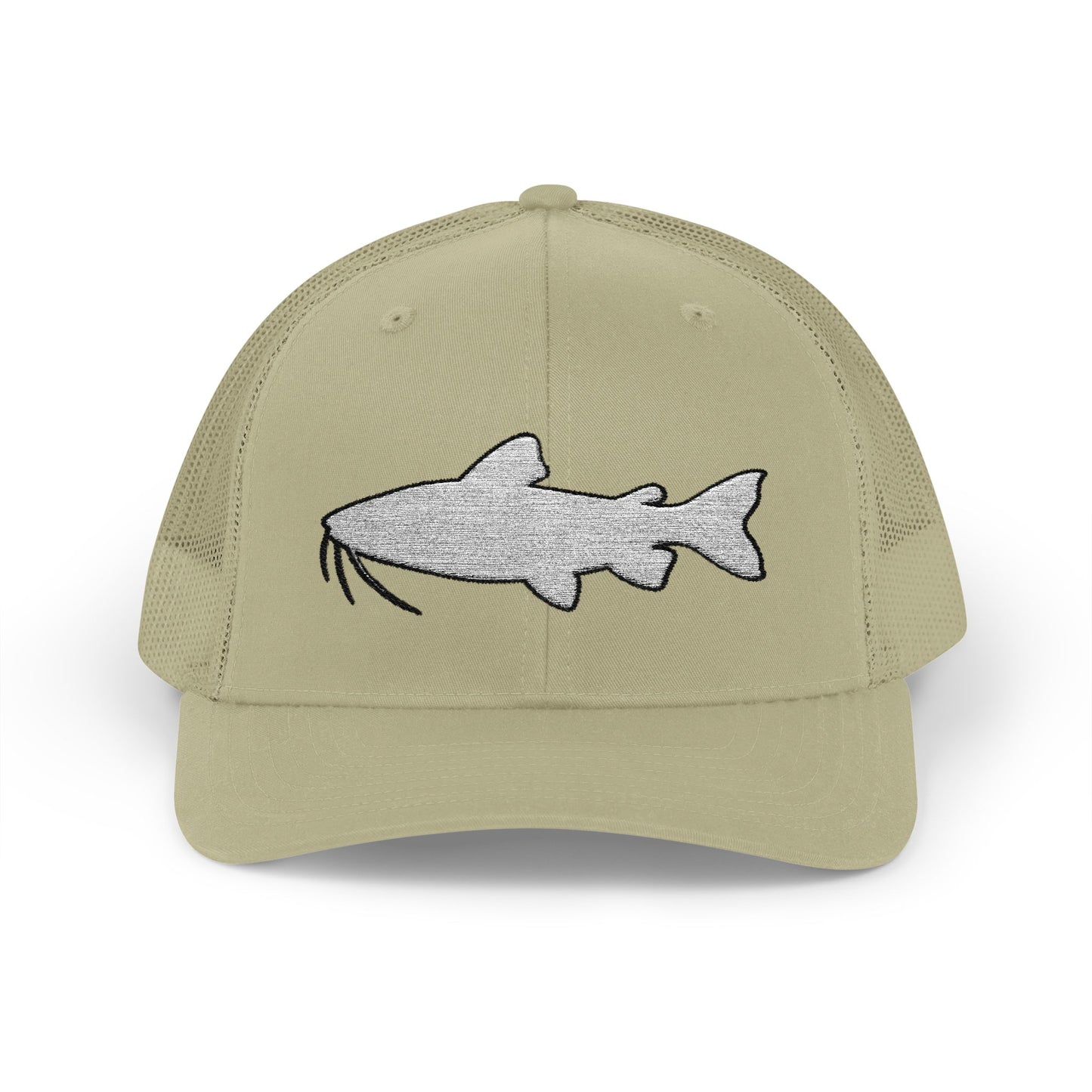 Catfish Silhouette — Embroidered Baseball Cap