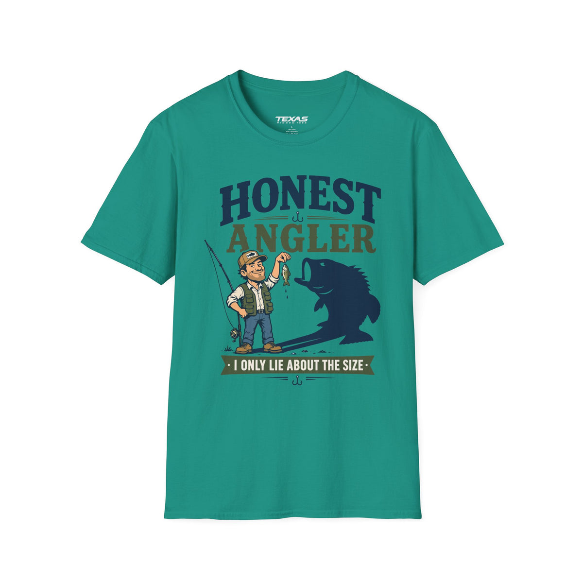 Honest Angler — Unisex Cotton Tee